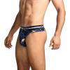 image:imageJockey Sport Mens Underwear Stability Pouch Microfiber ThongMarbled Navy