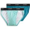 image:imageJockey Mens Underwear Mens Elance String Bikini  2 PackTidal Tile