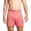 image:imageJockey Mens Underwear Organic Cotton Stretch 4 BoxerCoral Pink