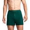 image:imageJockey Mens Underwear Organic Cotton Stretch 4 BoxerDark Fern