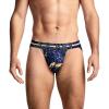 image:imageJockey Sport Mens Underwear Stability Pouch Microfiber Jock StrapMarbled Navy