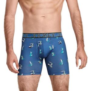 image:imageJockey Mens Underwear Active Microfiber 5 Boxer BriefGolfing Gators