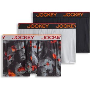 image:imageJockey Mens Underwear Chafe Proof Pouch Microfiber 3 Trunk  3 PackRemembrance