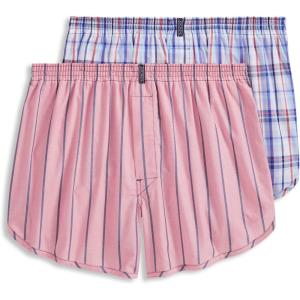 image:imageJockey Mens Underwear Tapered 5 Boxer  2 PackPatriot Plaid