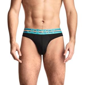 image:imageJockey Sport Mens Underwear Stability Pouch Microfiber ThongBlack Ocean