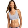 image:imageJockey Womens Bra Organic Cotton Stretch Tank Strap BraletteBelvedere Blue