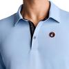 image:imageJockey Mens Activewear EVERACTIVE Tech Pique Polo1876 Light Blue
