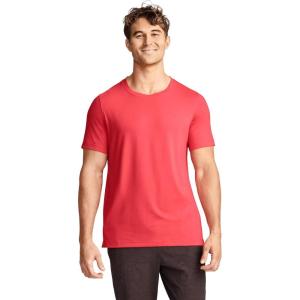 image:imageJockey Mens Activewear EVERACTIVE Crew Neck TeeDragonfruit Red