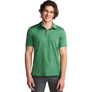 image:imageJockey Mens Activewear EVERACTIVE Tech Pique PoloBadge Green