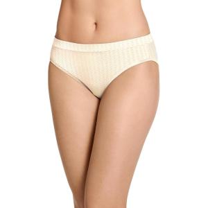 image:imageJockey Womens Underwear Cotton Stretch HipsterChevron Sand