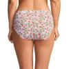 image:imageJockey Womens Underwear Cotton Stretch Hi CutBerry Blooms