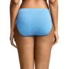 image:imageJockey Womens Underwear Cotton Stretch Hi CutBlue Satin