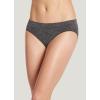 image:imageJockey Womens Underwear Smooth amp Shine Seamfree BikiniBlack Heather