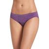 image:imageJockey Womens Underwear Smooth amp Shine Seamfree BikiniAbsolute Plum
