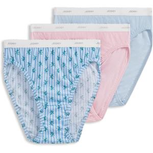 image:imageJockey Womens Underwear Classic French Cut  3 PackElegant Blooms