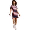 image:imageJockey Womens Activewear Organic Cotton TShirt DressPink Stripe