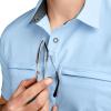 image:imageJockey Outdoors Mens Casualwear Short Sleeve Snap Woven ShirtBrilliant Blue