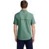 image:imageJockey Outdoors Mens Casualwear Short Sleeve Snap Woven ShirtEucalyptus