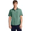 image:imageJockey Outdoors Mens Casualwear Short Sleeve Snap Woven ShirtEucalyptus