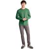 image:imageJockey Mens Casualwear Legacy Long Sleeve Crew Neck TShirtBadge Green
