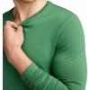 image:imageJockey Mens Casualwear Made2Fit Long Sleeve Crew Neck TShirtBadge Green