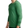 image:imageJockey Mens Casualwear Made2Fit Long Sleeve Crew Neck TShirtBadge Green