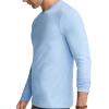 image:imageJockey Mens Casualwear Made2Fit Long Sleeve Crew Neck TShirtBrilliant Blue