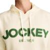 image:imageJockey Mens Loungewear Lightweight Cotton Blend Fleece HoodieFawn