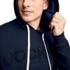 image:imageJockey Mens Loungewear Lightweight Cotton Blend Fleece HoodieJockey Blue