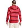 image:imageJockey Mens Loungewear Lightweight Cotton Blend Fleece HoodieRed Stripe