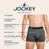 image:imageJockey Mens Underwear Hypersoft 360 3 Trunk  3 PackNocturne Mist