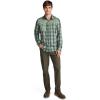 image:imageJockey Outdoors Mens Casualwear Long Sleeve Tech ShirtPlaid Leaf