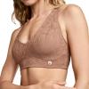 image:imageJockey Womens Bra Smooth Touch Lace BraletteAlmond