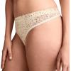 image:imageJockey Womens Underwear Light amp Airy ThongNatural Pebble