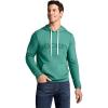 image:imageJockey Mens Loungewear Lightweight Cotton Blend Fleece HoodieSpring Green