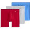 image:imageJockey Mens Underwear Hypersoft 360 6 Boxer Brief  3 PackBlue Radiance