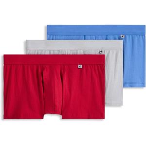 image:imageJockey Mens Underwear Hypersoft 360 3 Trunk  3 PackBlue Radiance