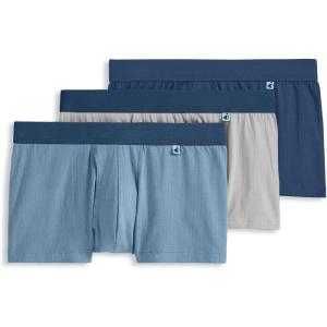 image:imageJockey Mens Underwear Hypersoft 360 3 Trunk  3 PackNocturne Mist