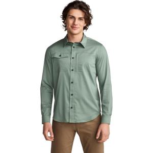 image:imageJockey Outdoors Mens Casualwear Long Sleeve Tech ShirtEvergreen Mist