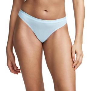 image:imageJockey Womens Underwear Light amp Airy ThongBlue Topaz