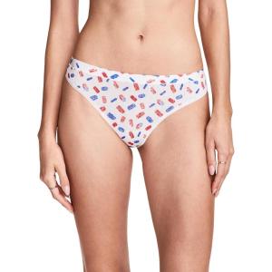 image:imageJockey Womens Underwear Light amp Airy ThongBlue Treats