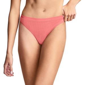 image:imageJockey Womens Underwear Light amp Airy ThongCoral Pink