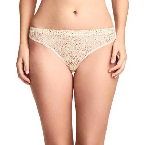 image:imageJockey Womens Underwear Light amp Airy ThongNatural Pebble