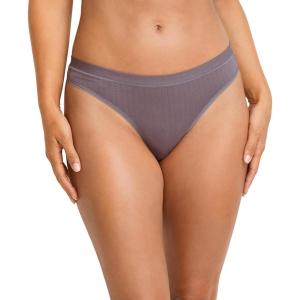 image:imageJockey Womens Underwear Light amp Airy ThongTwilight Sands