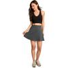 image:imageJockey Womens Activewear EverActive Skirt with Builtin ShortBlack Heather