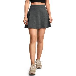 image:imageJockey Womens Activewear EverActive Skirt with Builtin ShortBlack Heather