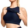 image:imageJockey Womens Activewear EverActive Racerback Tank with Builtin BraJockey Blue