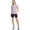 image:imageJockey Womens Activewear Organic Cotton Stretch Short Sleeve TeeFire Stripe