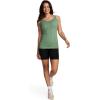 image:imageJockey Womens Activewear Rib TankBadge Green