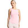 image:imageJockey Womens Activewear EverActive Racerback Tank with Builtin BraPink Shadow